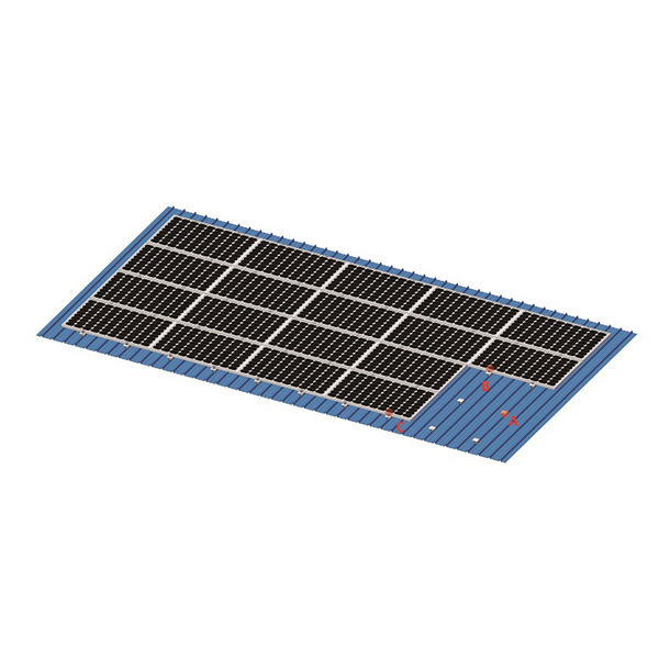 直立鎖邊光伏支架系統(tǒng)