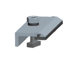 薄膜側(cè)壓塊 安泰太陽能車棚支架解決方案